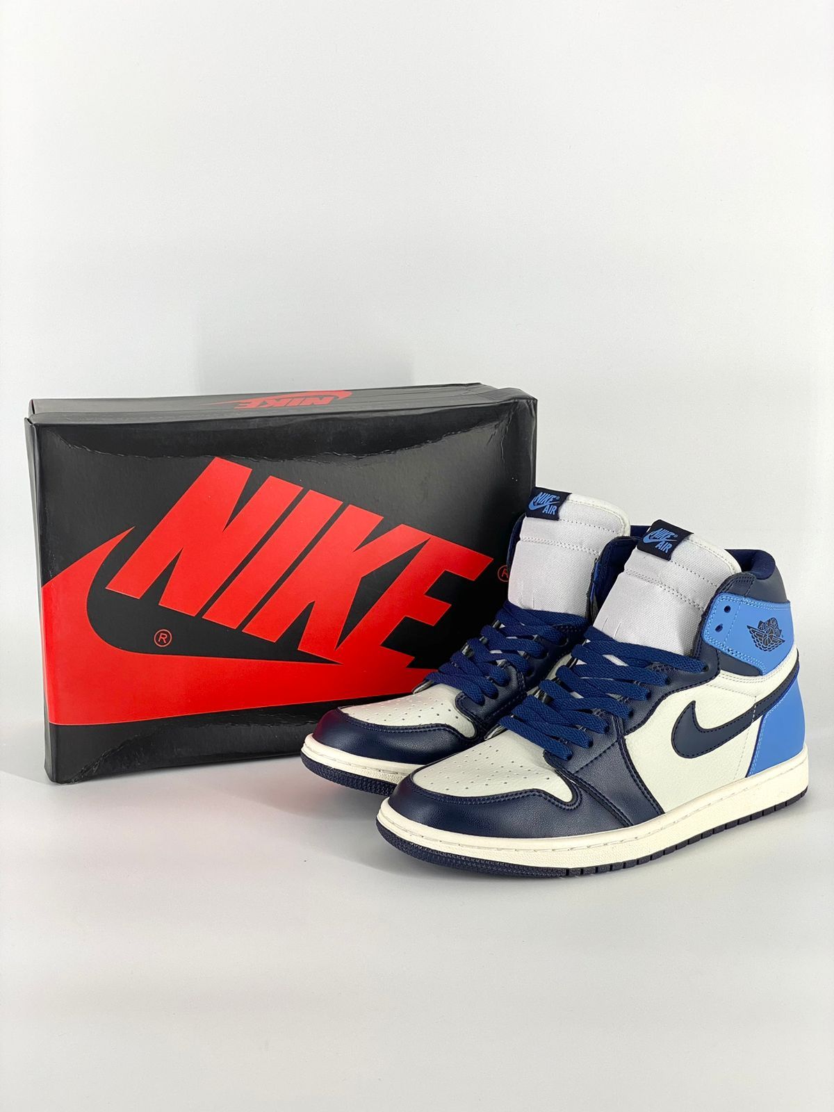 Nike aj1 obsidian best sale