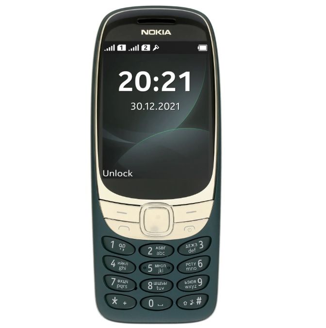 NokiaМобильныйтелефон6310-DS/TA2sim,(зеленый),зеленый