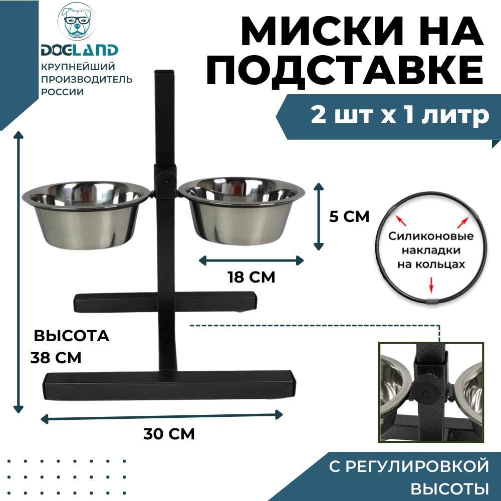 Мискидлясобак,наподставке,Dogland,2х1л