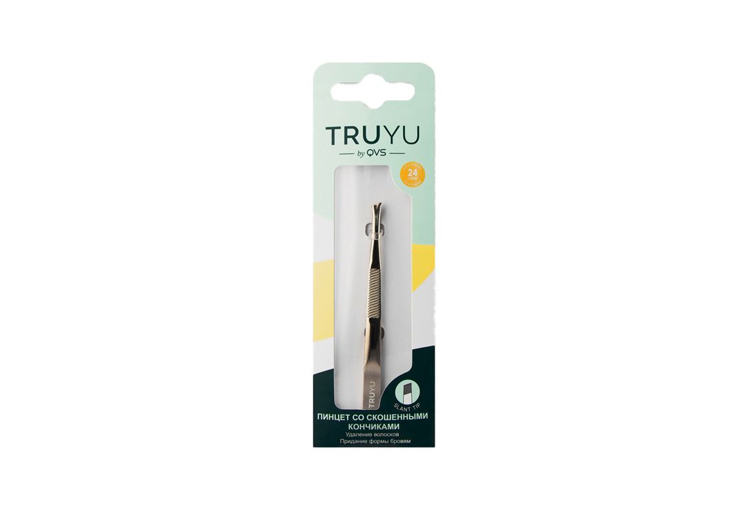 Пинцет со скошенными кончиками TRUYU Slant tip tweezers