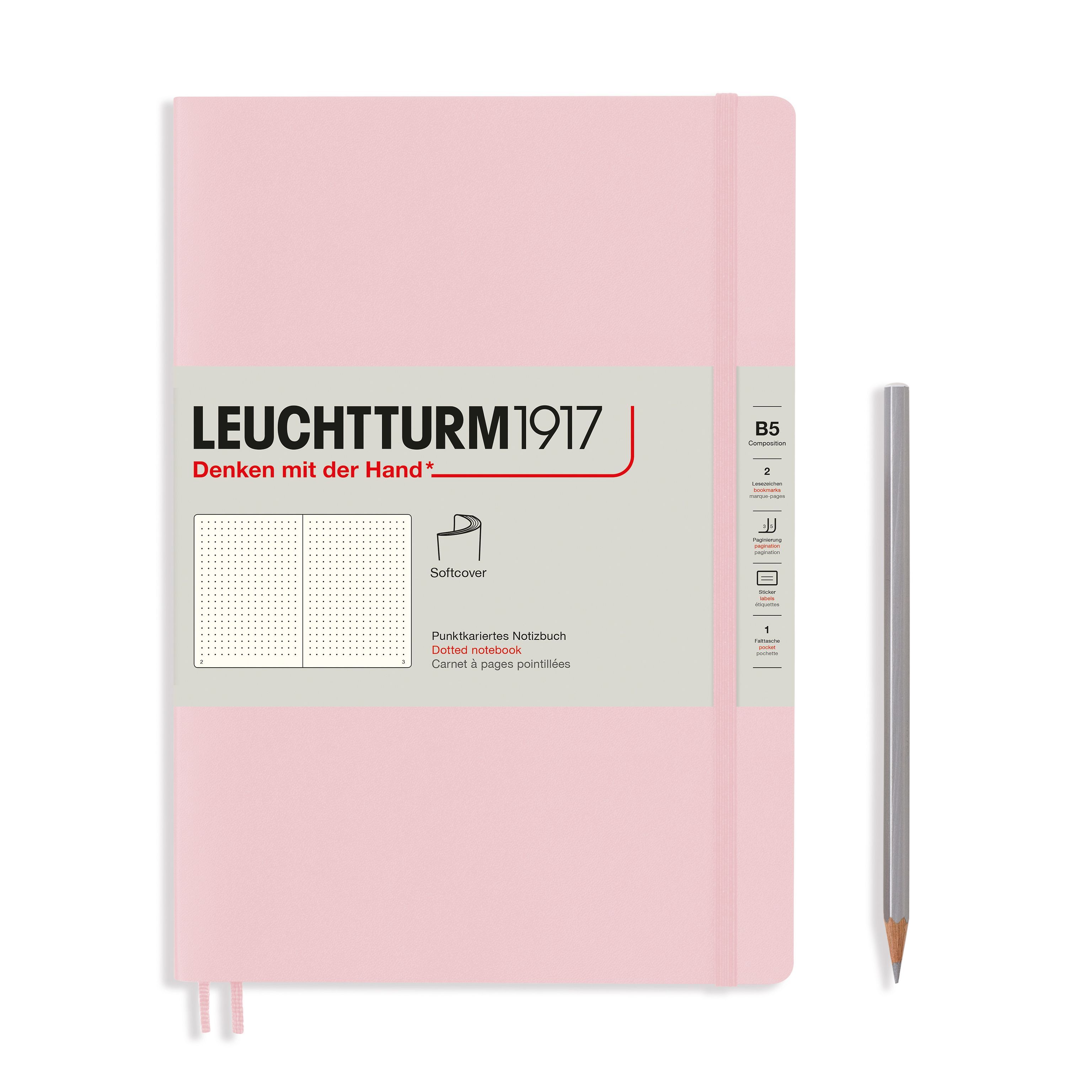 Leuchtturm1917 Записная книжка B5 (17.6 × 25 см), листов: 60