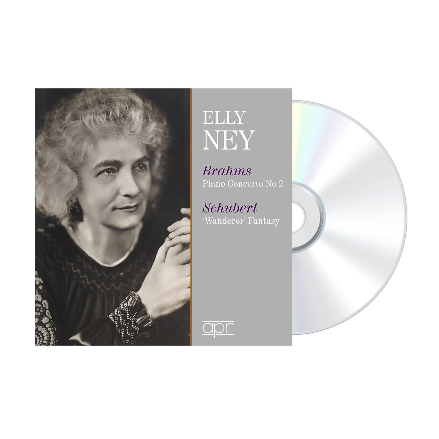 Музыка CD Elly Ney plays Brahms & Schubert