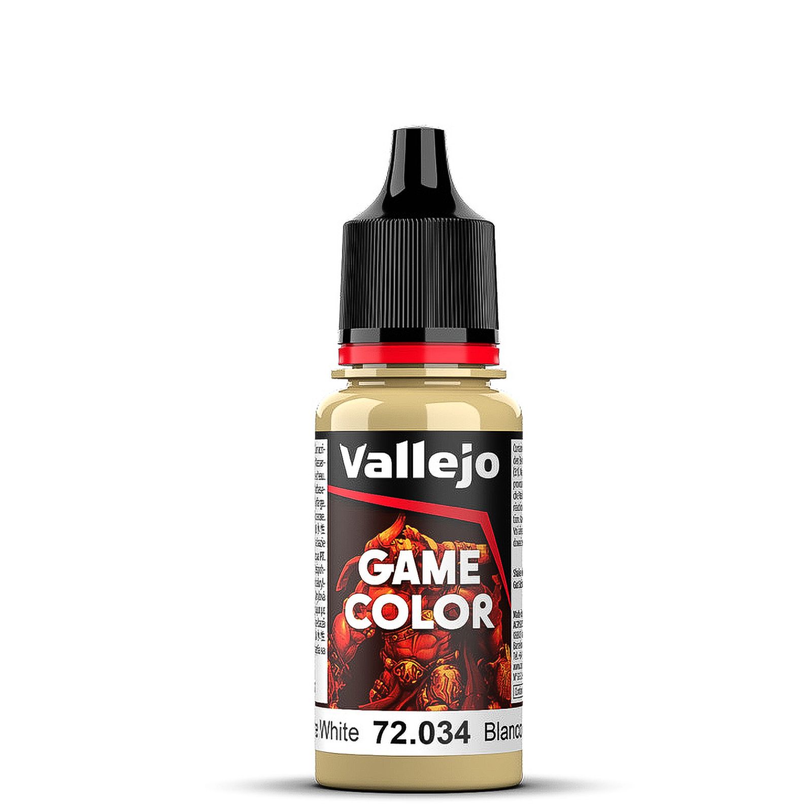 Краска Vallejo серии Game Color - Bone White 72034 (17 мл)