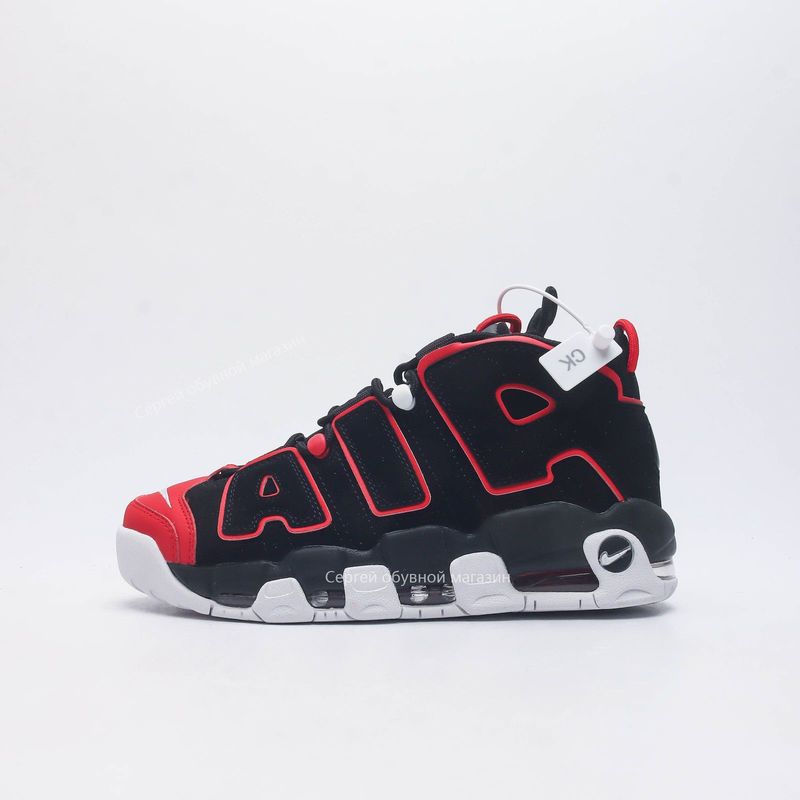 Nike air more uptempo red mens best sale