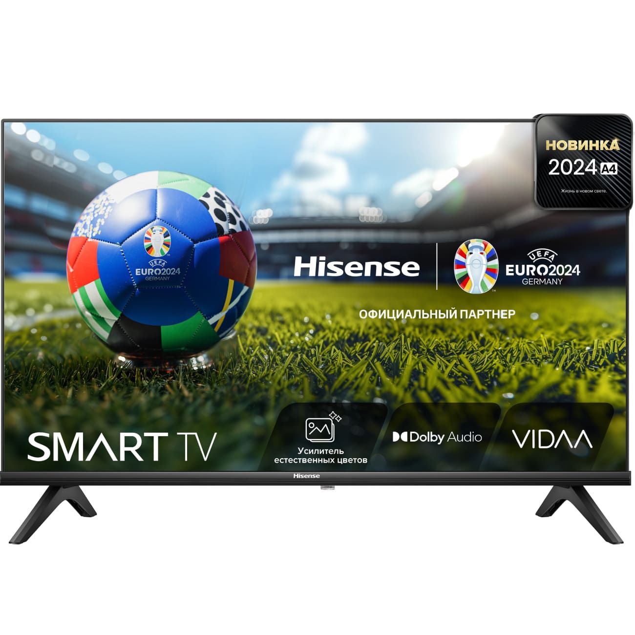 Hisense Телевизор Телевизор смарт Hisense 40A4N 40 Full HD LED, черный 40", черный