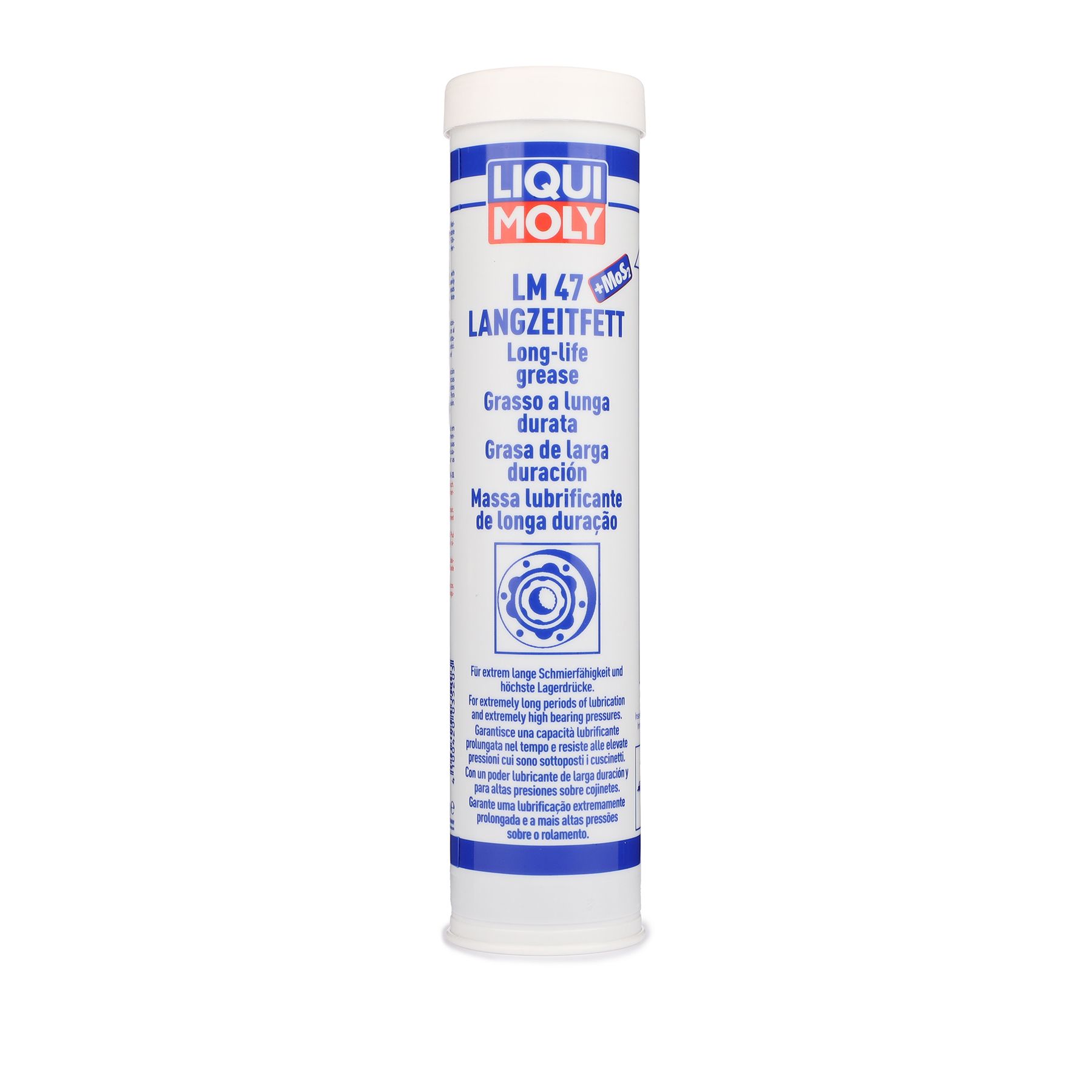 Смазка LIQUI MOLY LM 47 Langzeitfett + MoS2 ШРУС с дисульфидом молибдена 0.4 Л