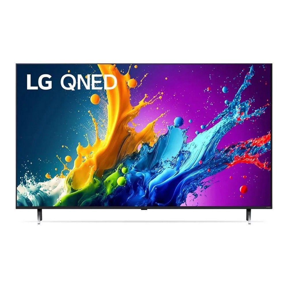 LGТелевизор50QNED80T6A.ARUB50"4KUHD,черный