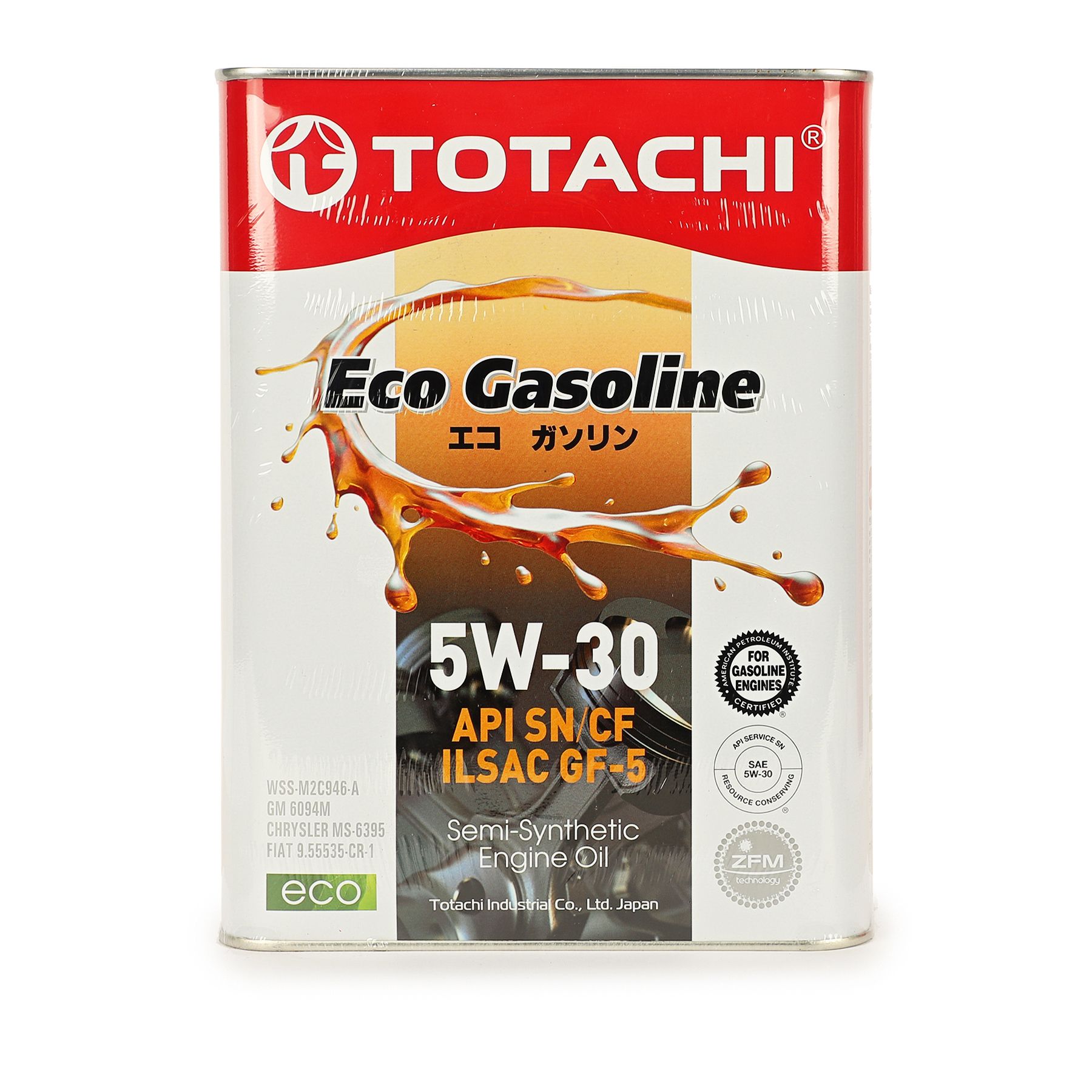 TOTACHI 5W-30 Масло моторное, Полусинтетическое, 4 л