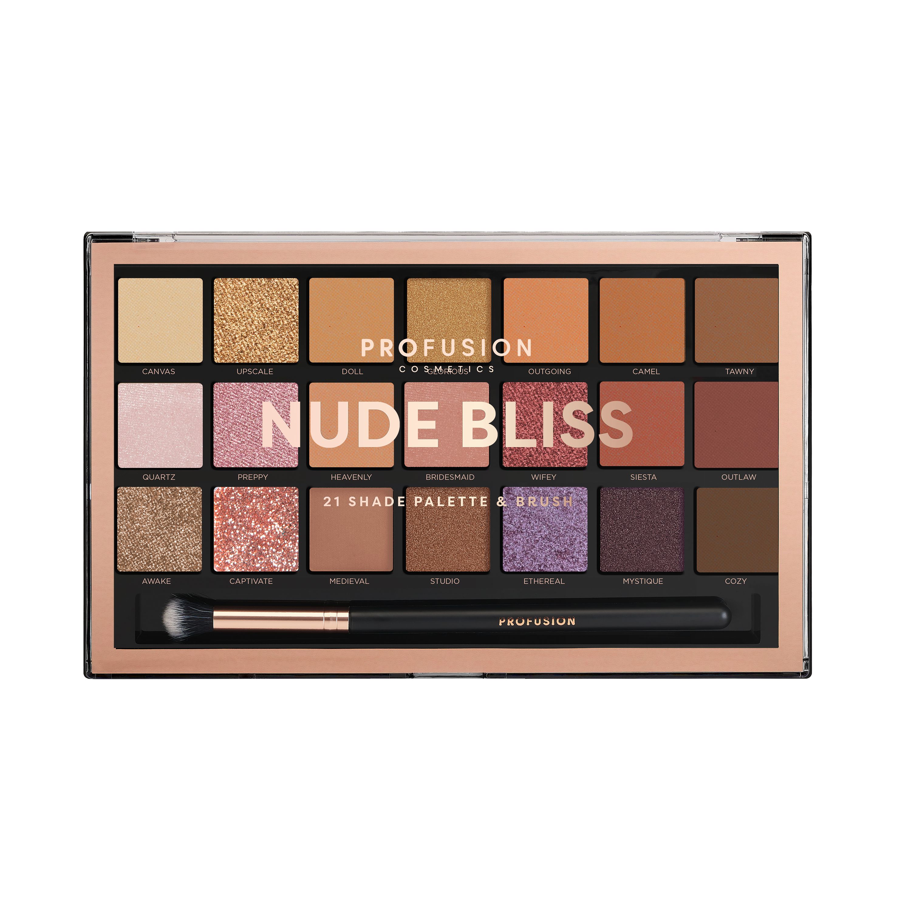 ProFusion Набор для макияжа глаз Nude Bliss, 250 г