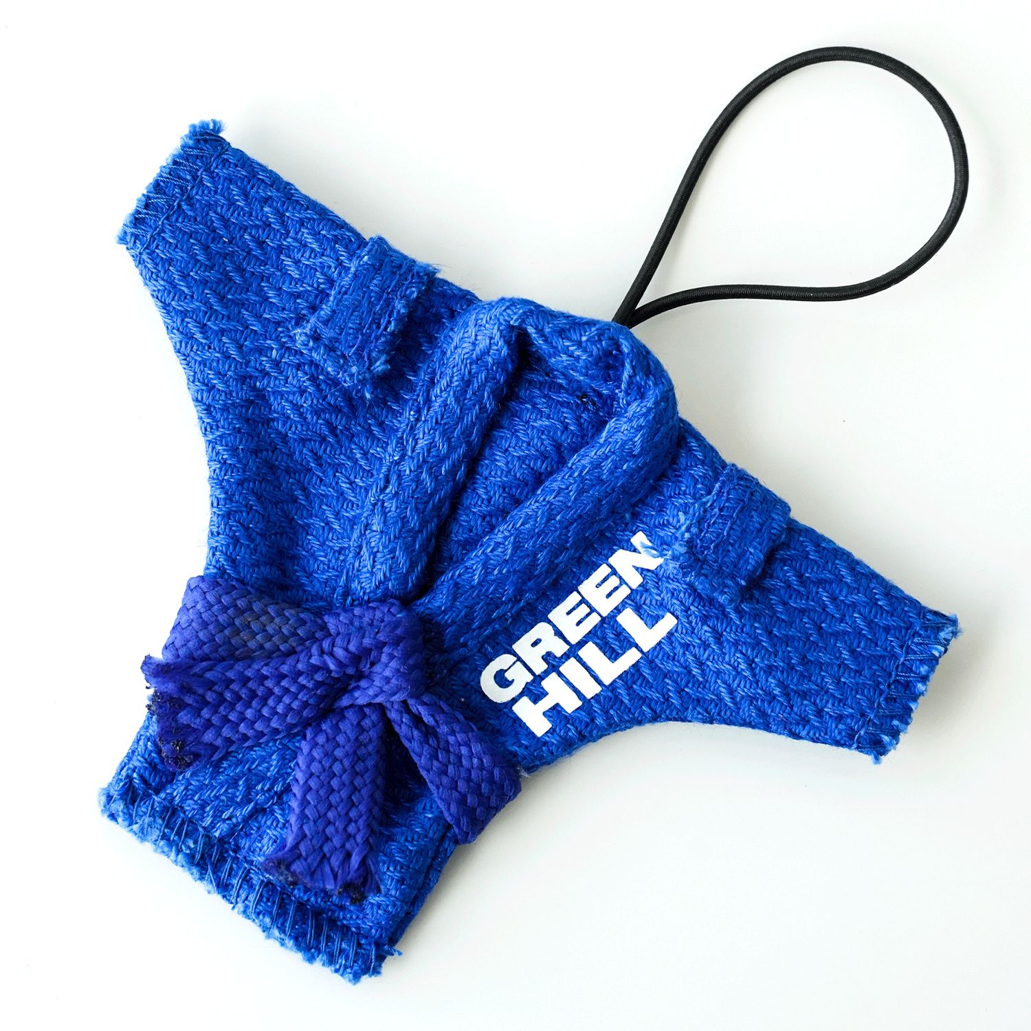 Брелок самбо куртка синий