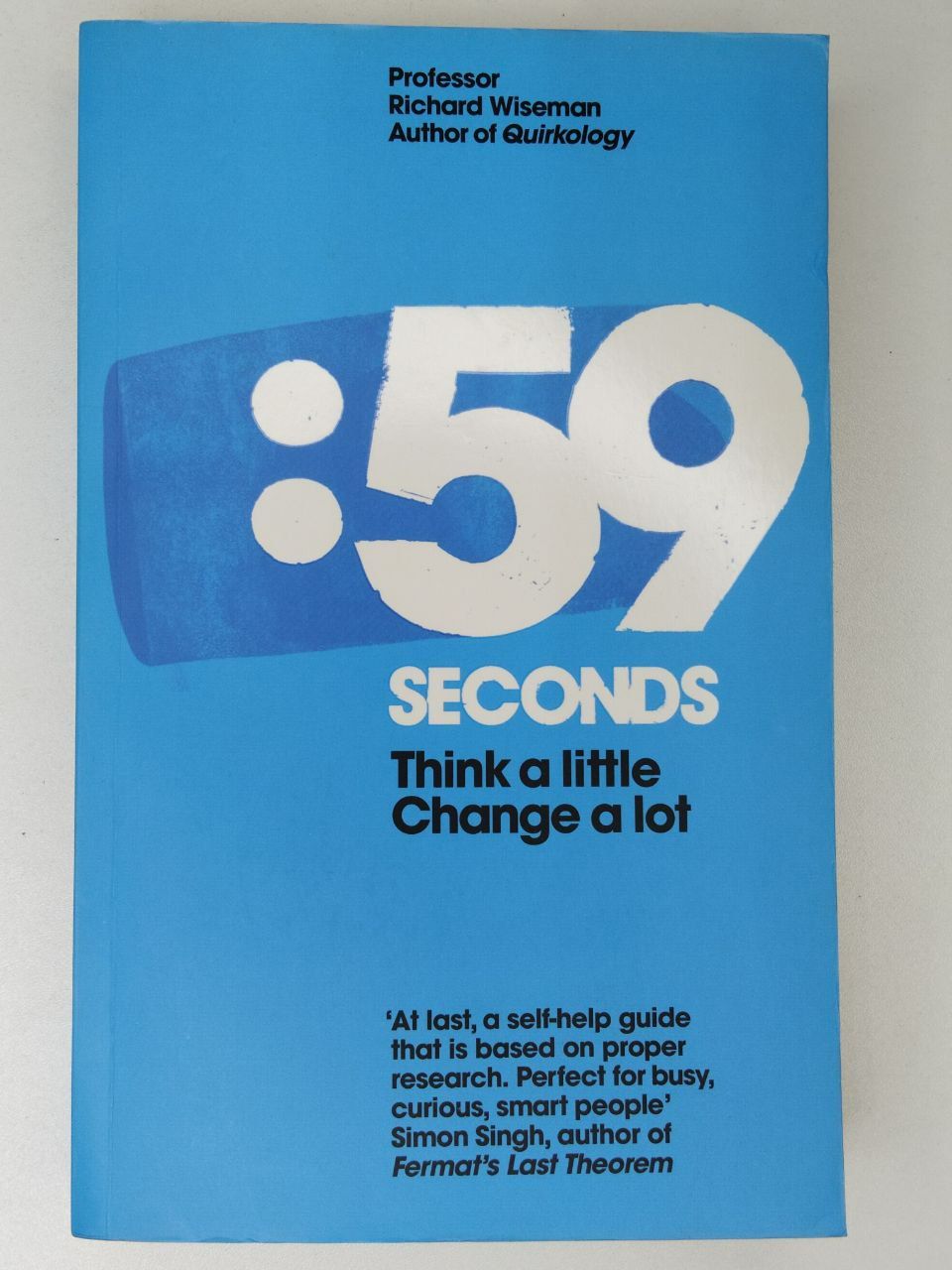 59 seconds. Think a little, change a lot / 59 секунд. Подумай немного, измени многое | Wiseman Richard