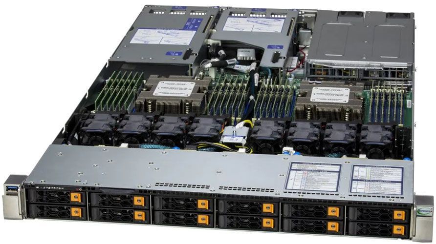 СервернаяплатформаSupermicroHyperA+Server2U2025HS-TNR2xGenoa9334/4x32Gb/1xPM9A3960GBNVMe(12LFF)/2-port10GBase-T/2x1600W(16thconfig)AS-2025HS-TNR.