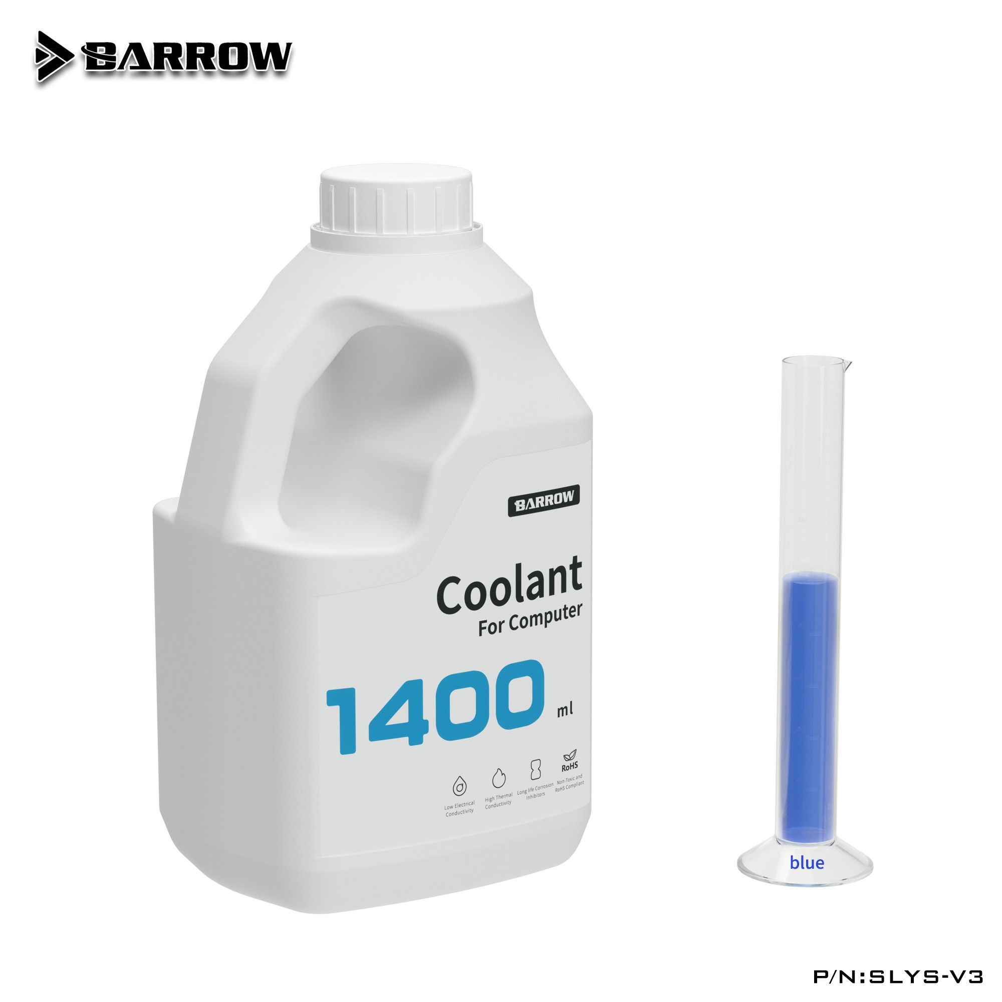 ОхлаждающаяжидкостьBarrowPCWaterCoolingLiquid1400MLSLYS-V3-Sapphireblue