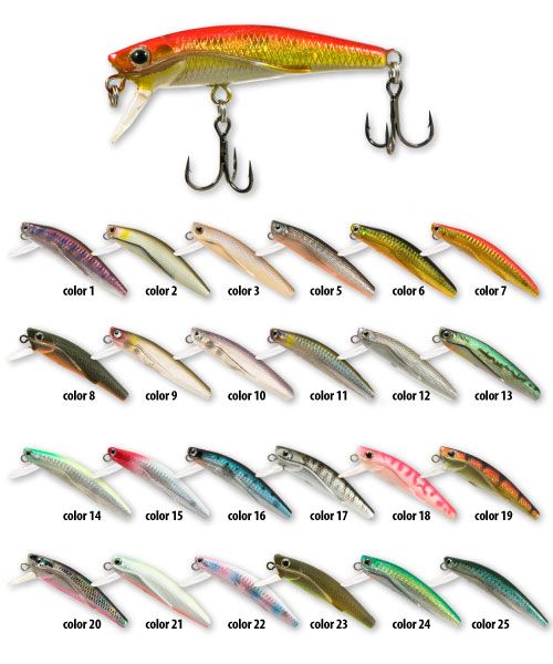 Воблер Maruto Miracle Wing Minnow 5F color 21