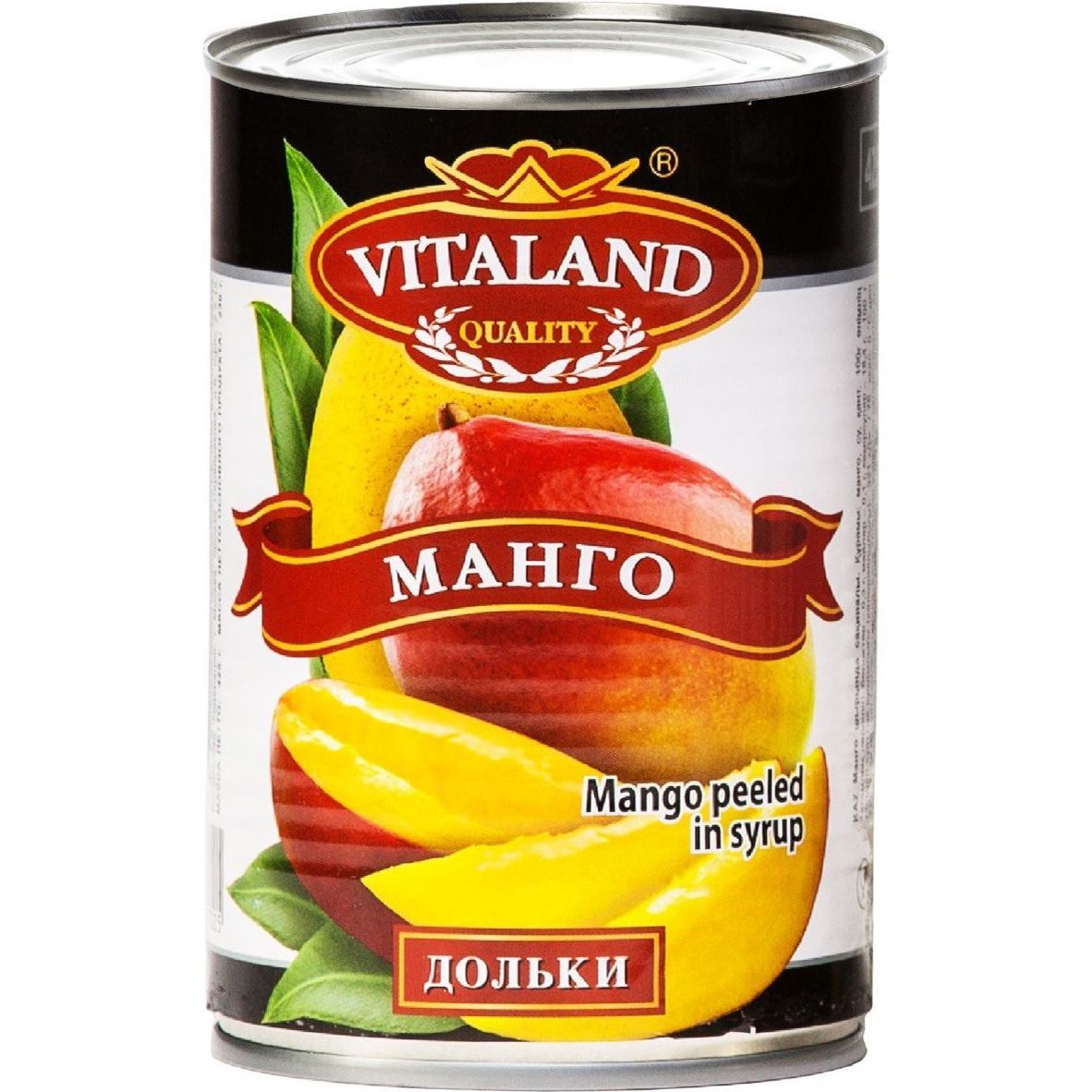 Манго Vitaland дольки в сиропе