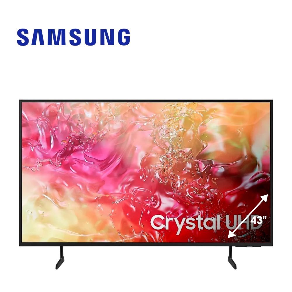 SamsungТелевизорUE43DU7100UX 43"4KUHD,черный.Уцененныйтовар