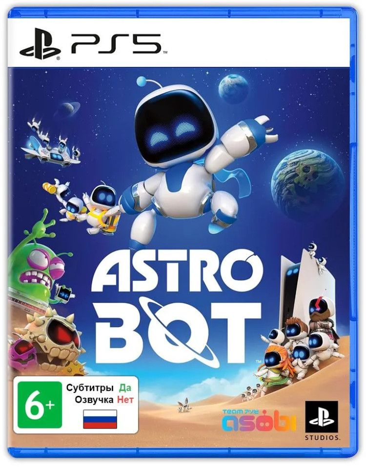 Игра Игра Astro Bot (PS5) (PlayStation 5, Русские субтитры)