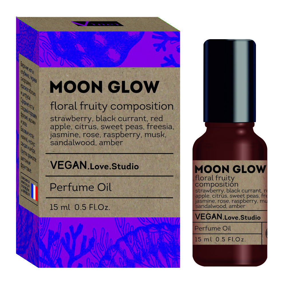 Масляные духи женские VEGAN Moon Glow 15 мл Духи женские сладкие