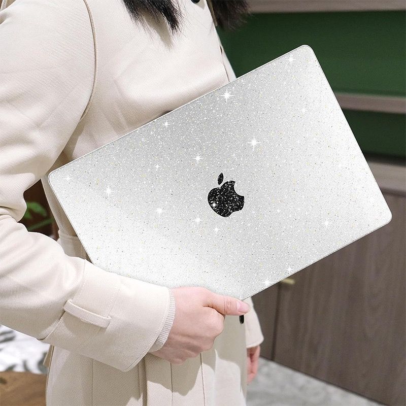 ПластиковыйчехолдляMacbookAir2022M2A2681-2024M3A3113(13,6дюйма)+Мембранаклавиатуры+Пылезащитныезаглушки