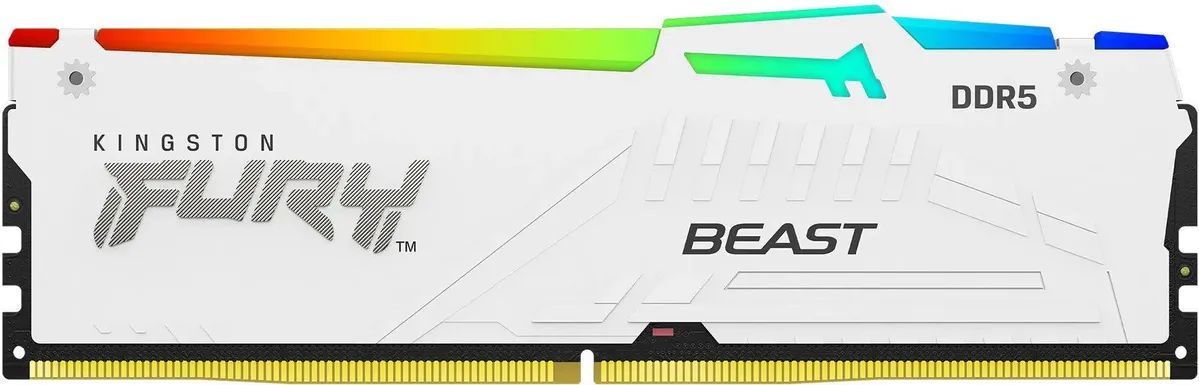 Kingston Fury Оперативная память Fury Beast DDR5 6400 МГц 1x32 ГБ (KF564C32BWEA-32)