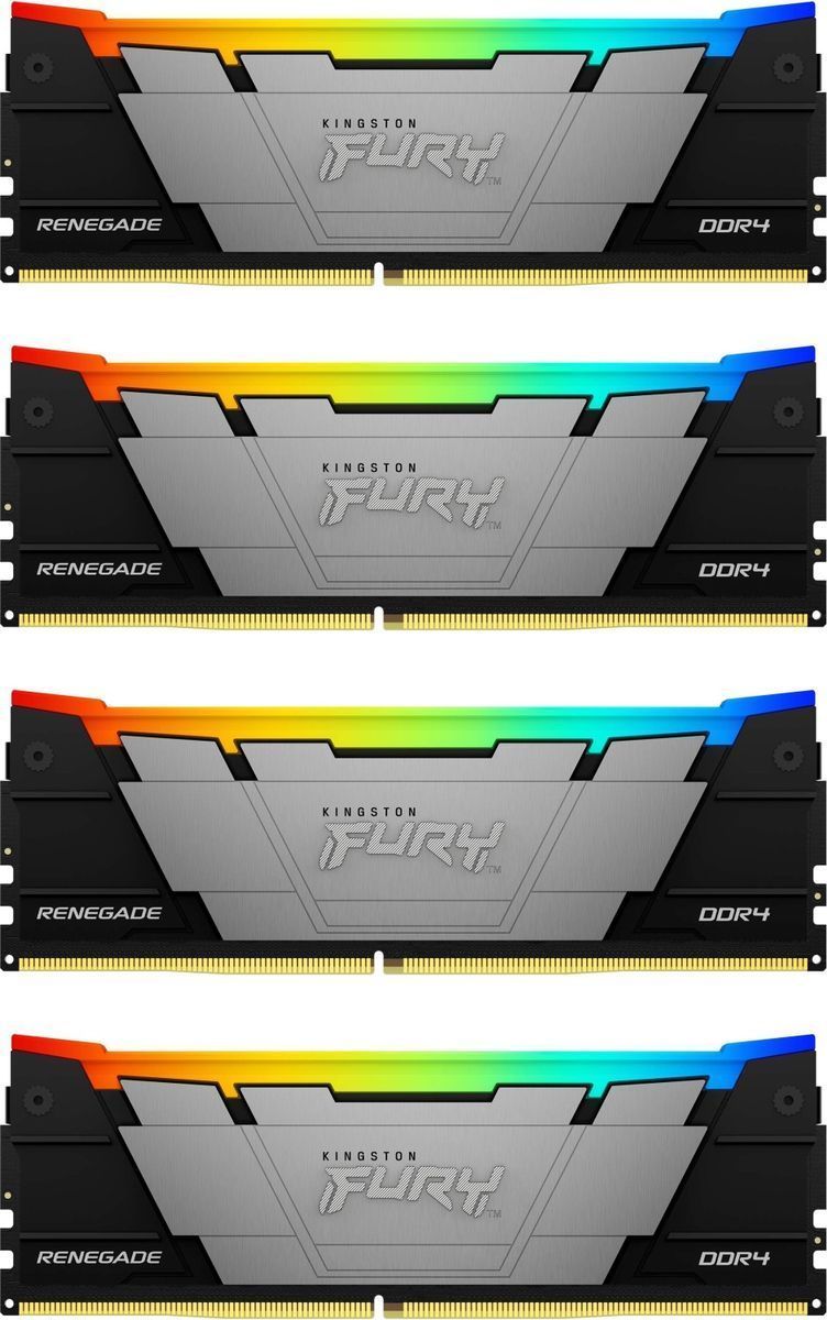 Kingston Fury Оперативная память Renegade DDR4 3600 МГц 4x8 ГБ (KF436C16RB2AK4/32)