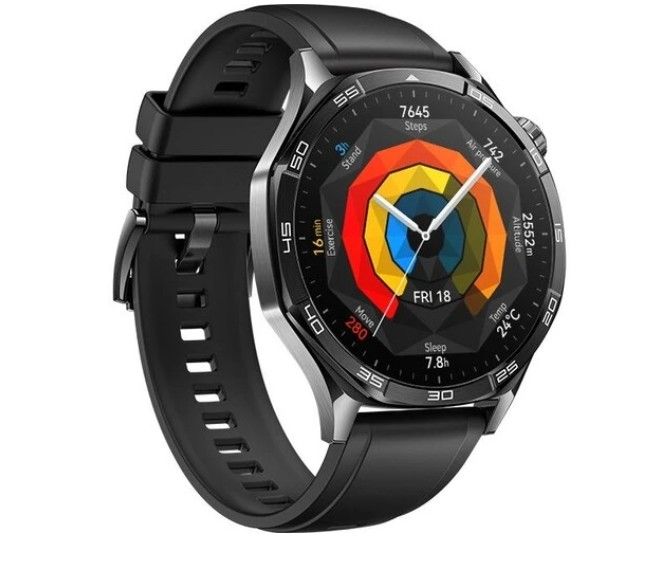 УмныечасыHUAWEIWATCHGT5,VLI-B19,черный,55020DGL