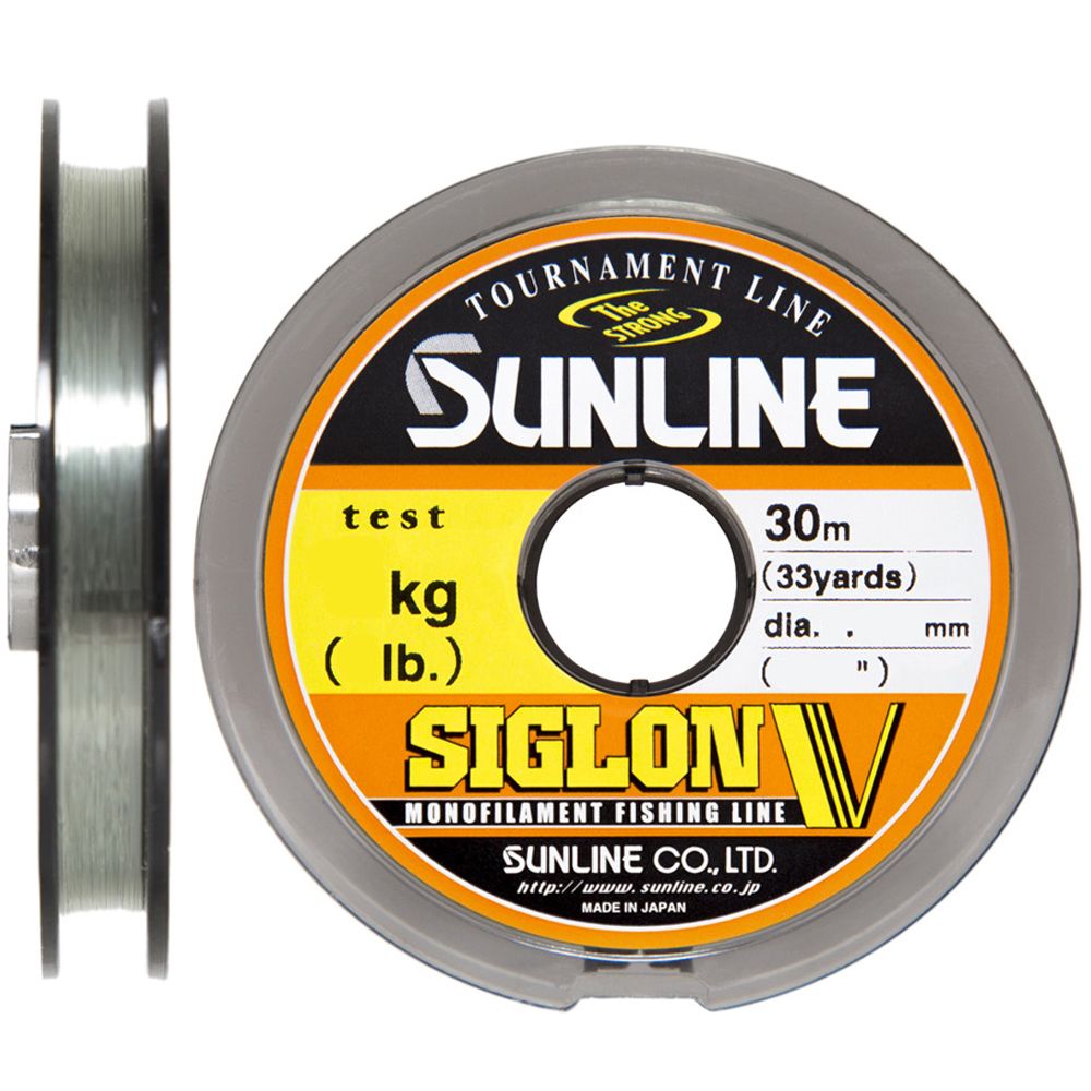 ЛескаSunlineSiglonVNEW30м#0.6/0.128мм3lb/1.5кг