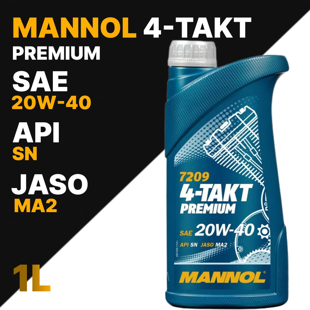 MANNOL20W-40Масломоторное,Полусинтетическое,1л