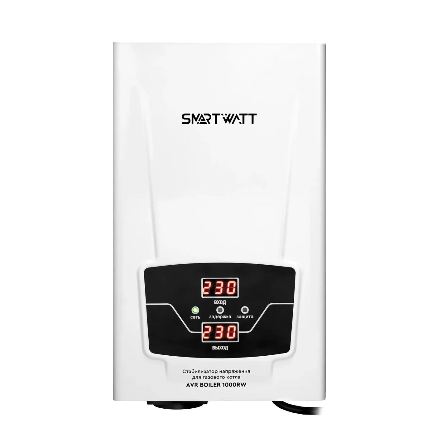 СтабилизаторнапряженияSmartwattAVRBoiler1000RW220Вт1000ВАбелый4512020020003