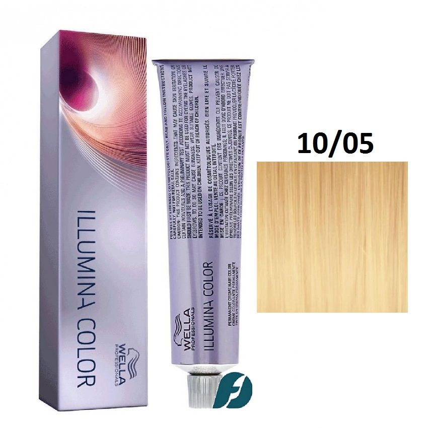 Wella Professionals Illumina Color 10/05 Крем-краска для волос - Яркий блонд натуральный махагоновый, 60мл