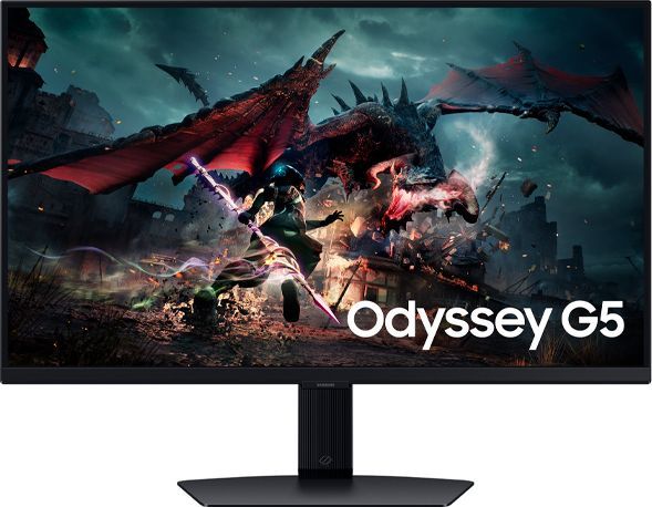 Samsung27"МониторOdysseyG5S27DG500EC,черный