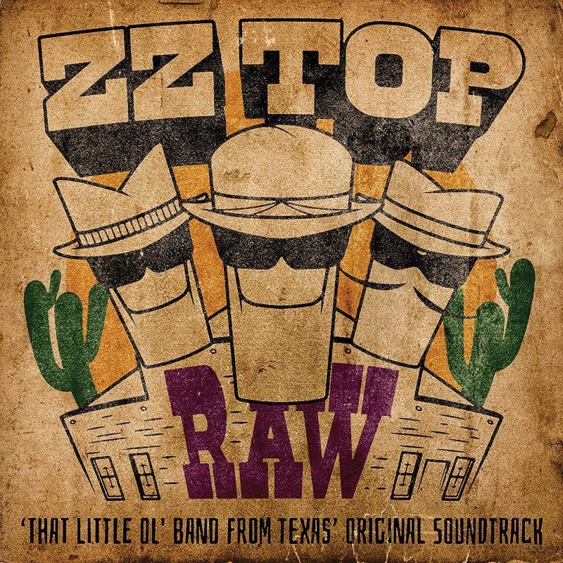 ZZ TOP - Raw (LP, Orange Vinyl) Виниловая пластинка