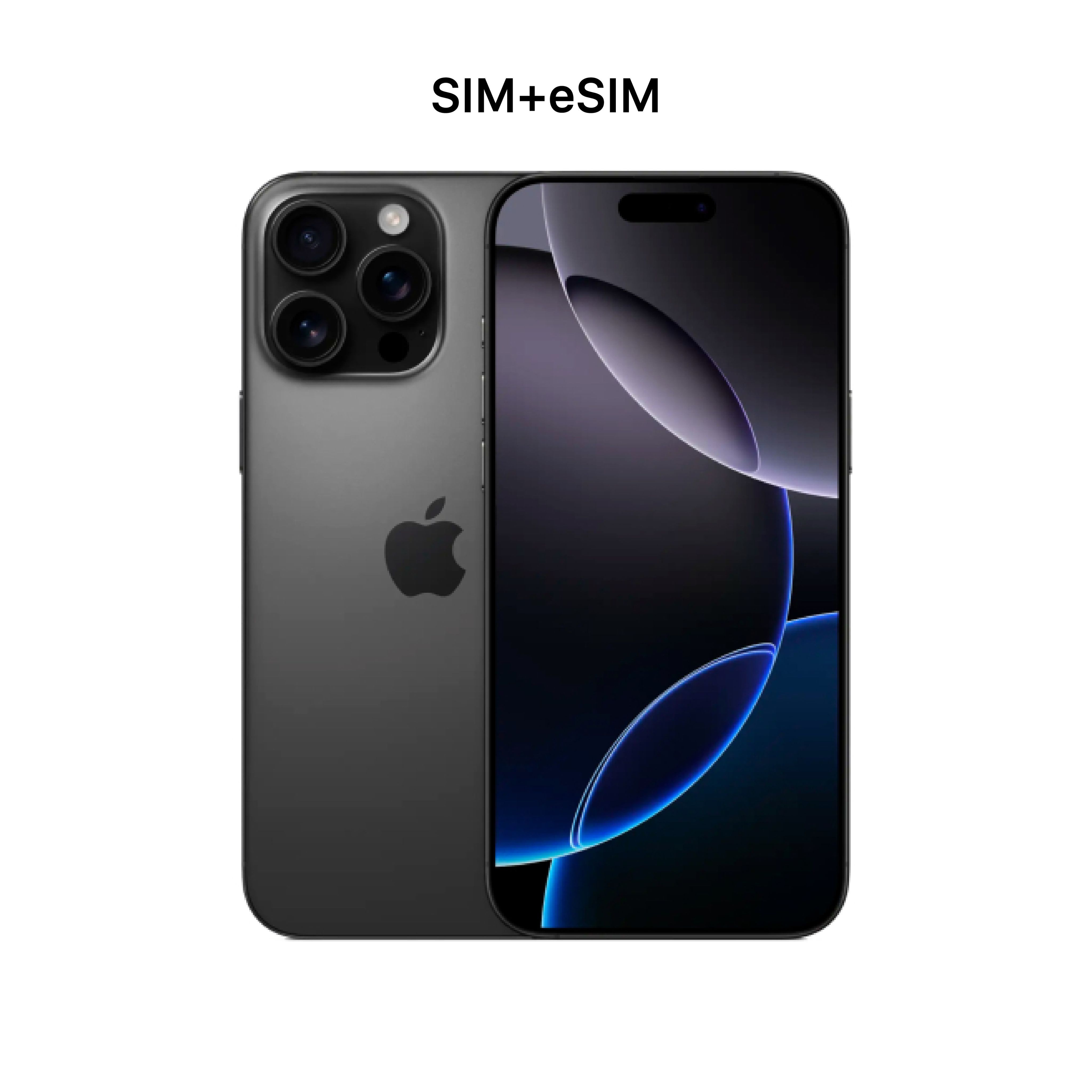 AppleСмартфонiPhone16Pro256GBBlackGlobal8/256ГБ,черный