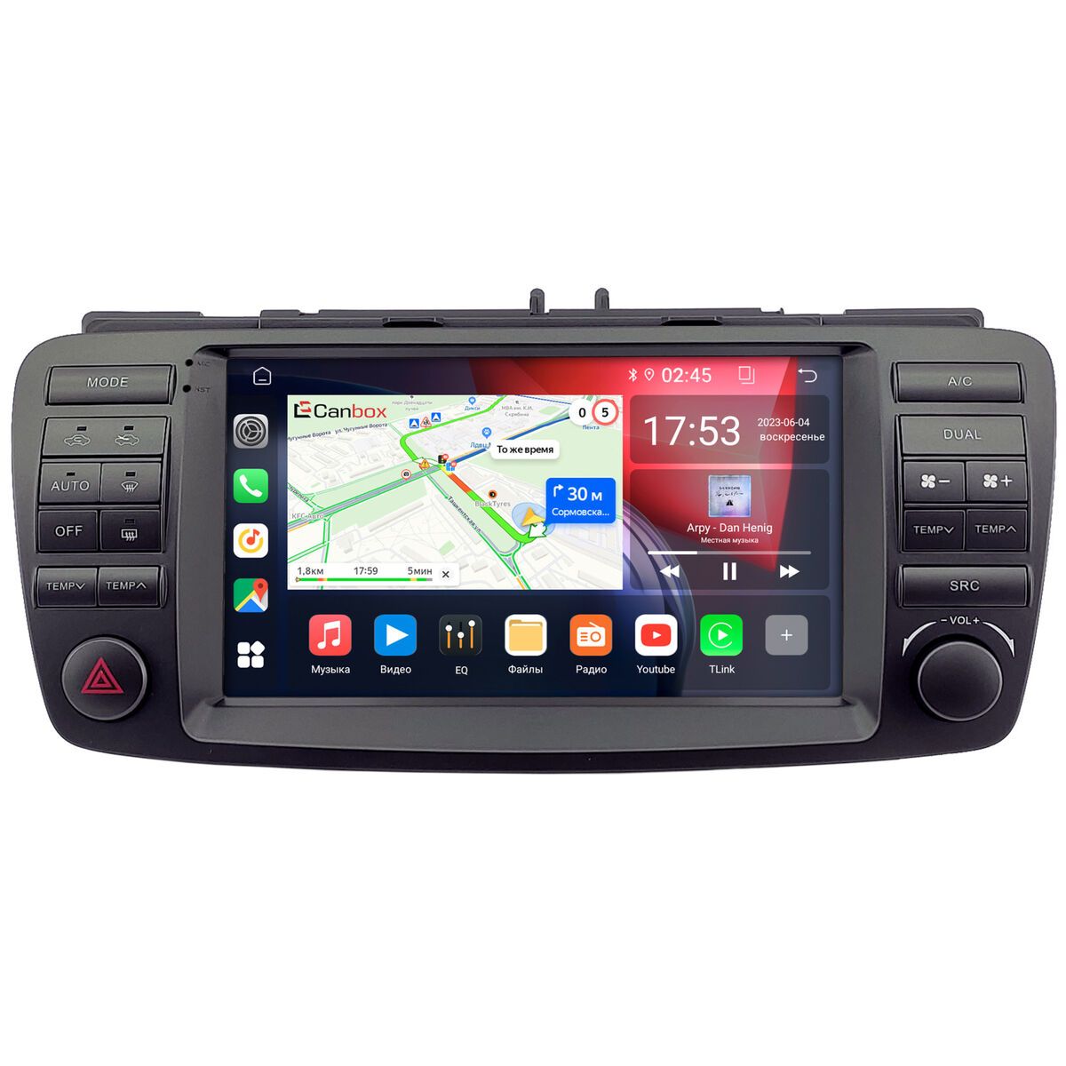 Штатная магнитола Toyota Brevis 2001-2007 Canbox GT9-2283 2/32 Android 10 (IPS DSP CarPlay)