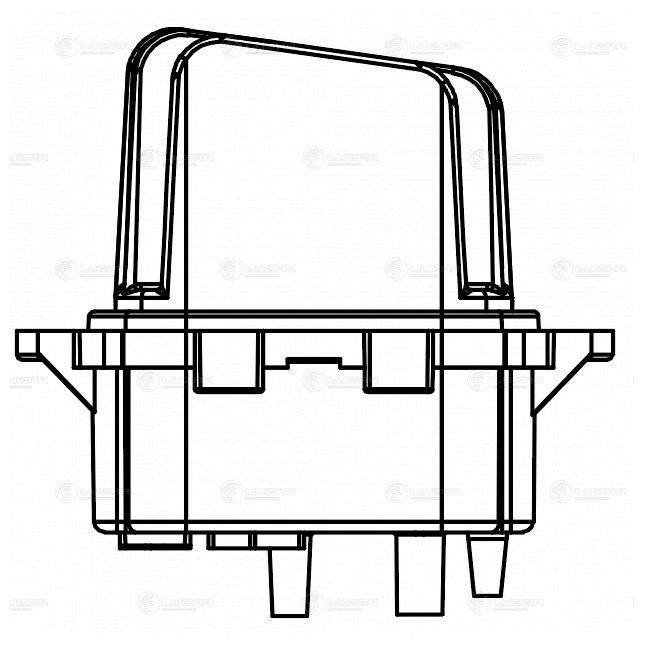 Резистор отопителя Iveco Daily IV 06- Luzar LUZAR LFR 1630