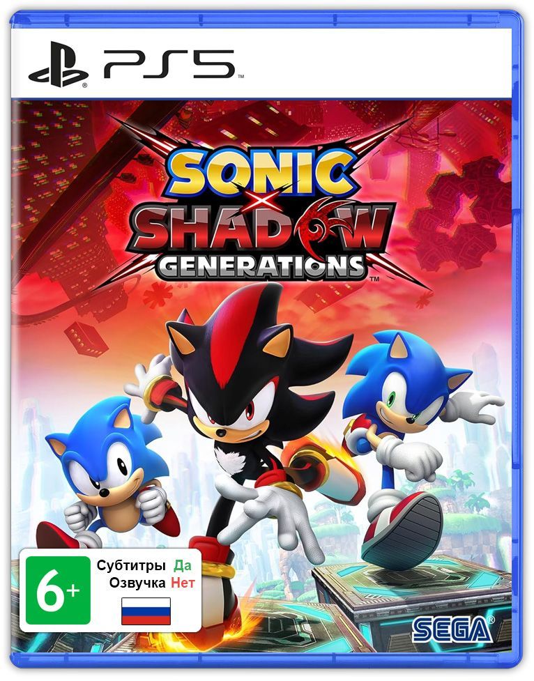 Игра Sonic X Shadow Generations (PlayStation 5, Русские субтитры)