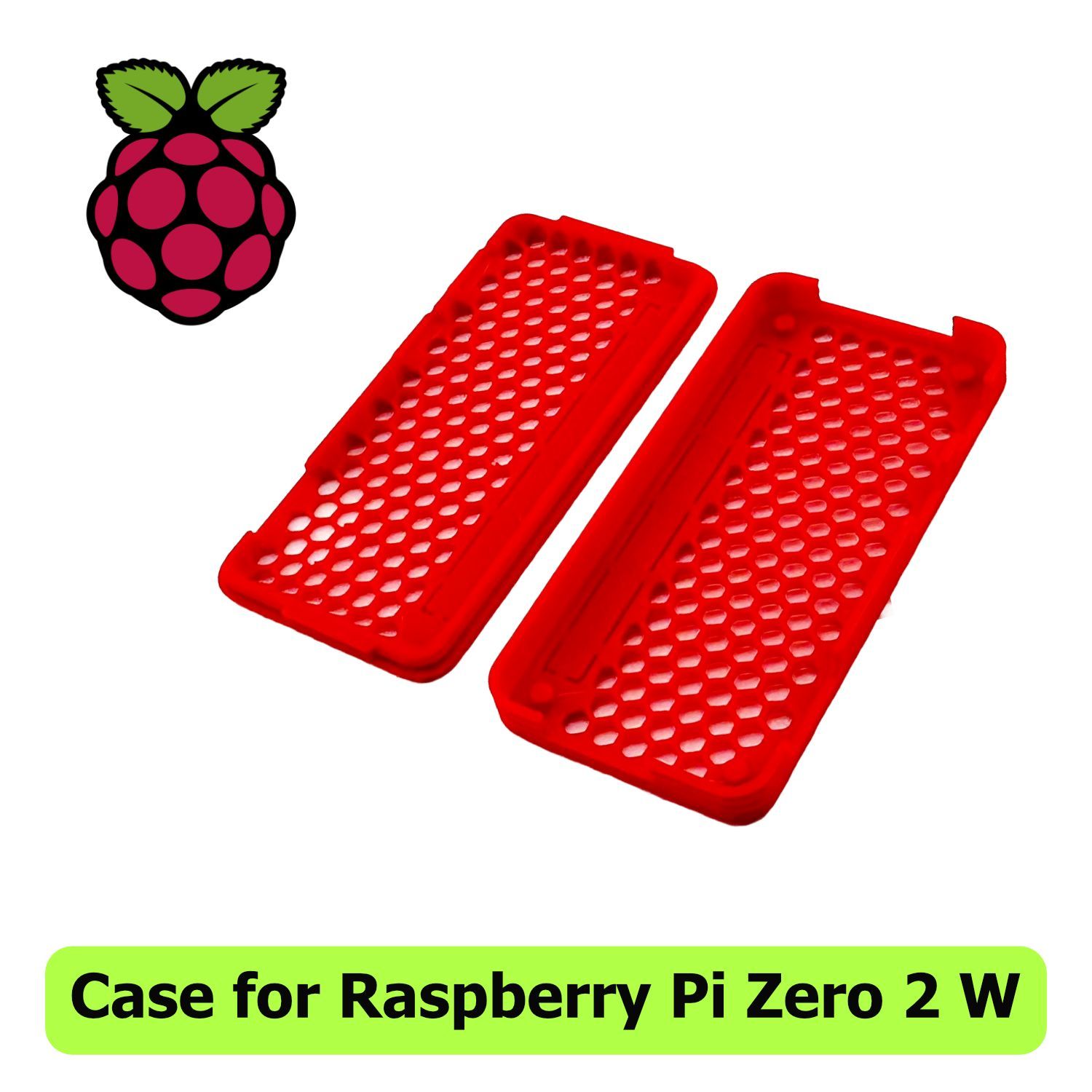 Корпус для Raspberry Pi Zero красный