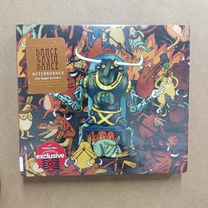 DANCE GAVIN DANCE Afterburner 2CD настоящий Герметичная упаковка совершенно новый