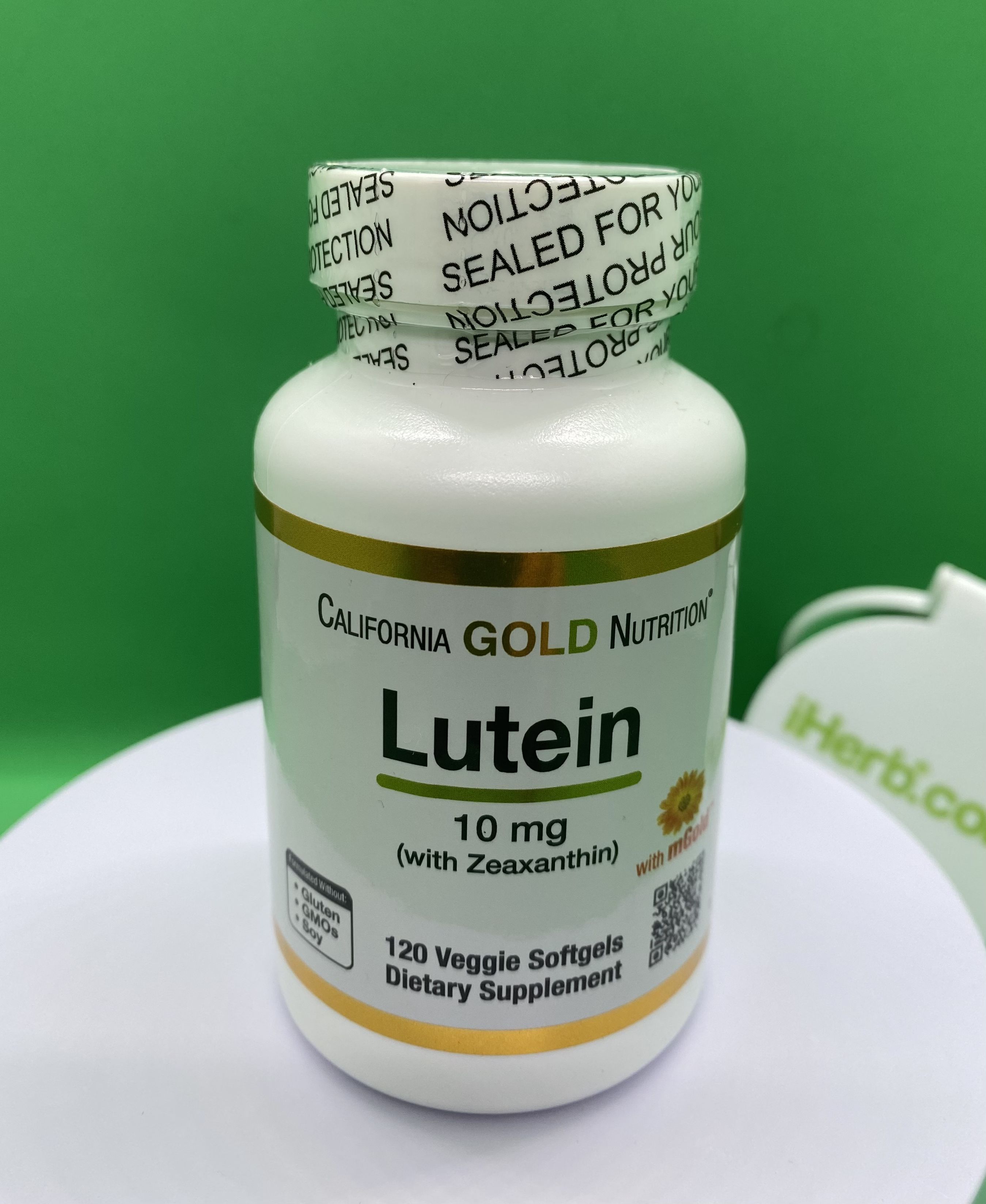 Лютеин и зеаксантин, 10 мг, 120 растительных капсул ,California Gold Nutrition