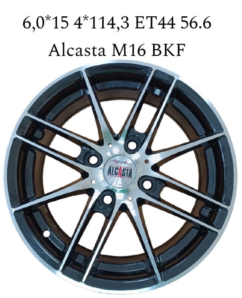 ALCASTA  Колесный диск 15x6" PCD4х114.3 ET44 D56.6