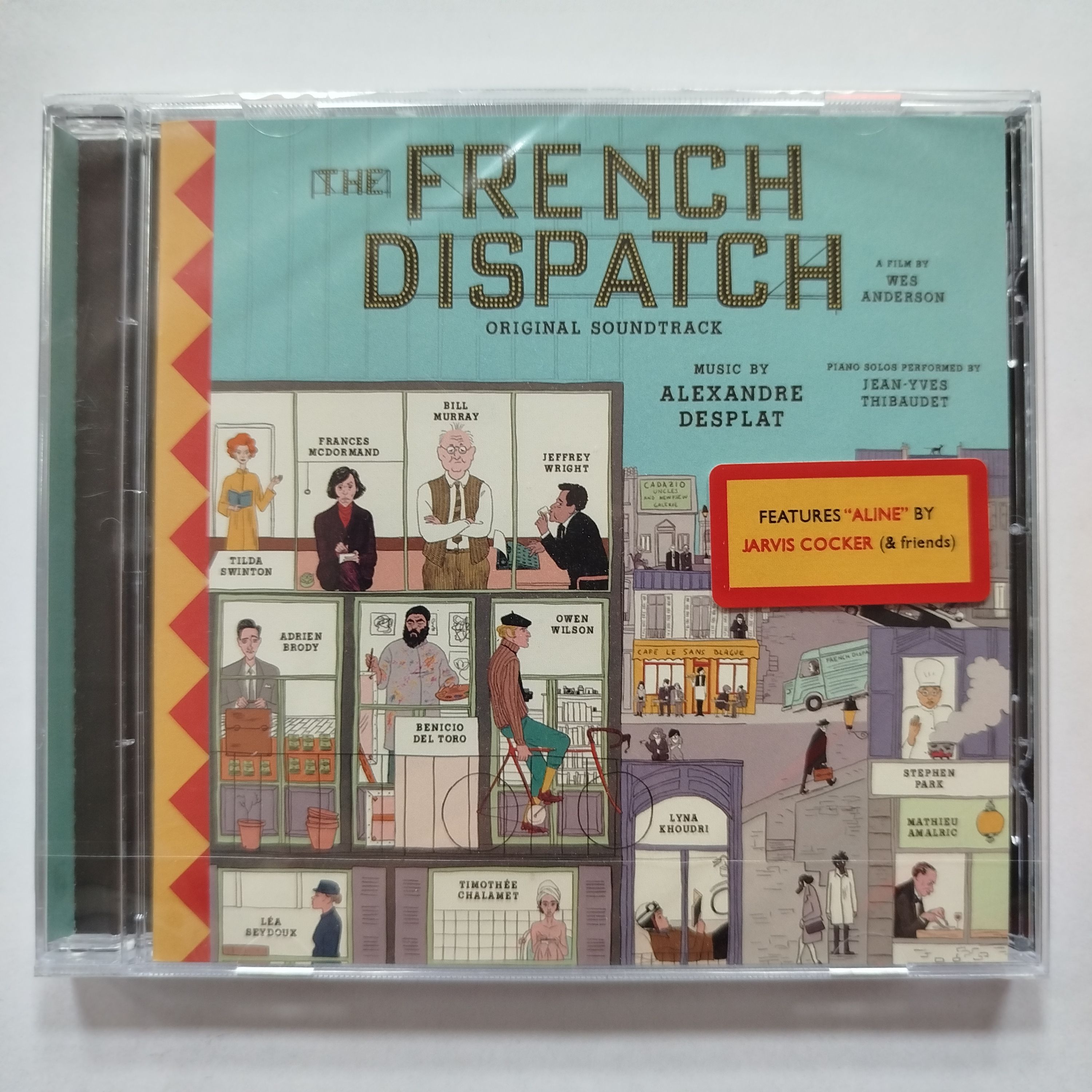 Аудио CD Alexandre Desplat The French Dispatch (Original Soundtrack) (CD/EU) NEW