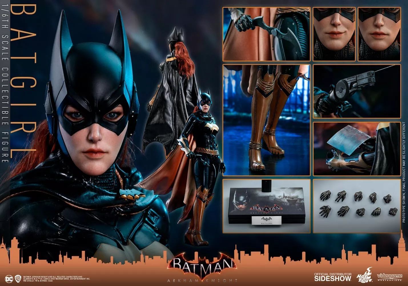 Hot Toys Batman Arkham Knight Batgirl VGM40 1 6 Action Figure OZON 1759640560