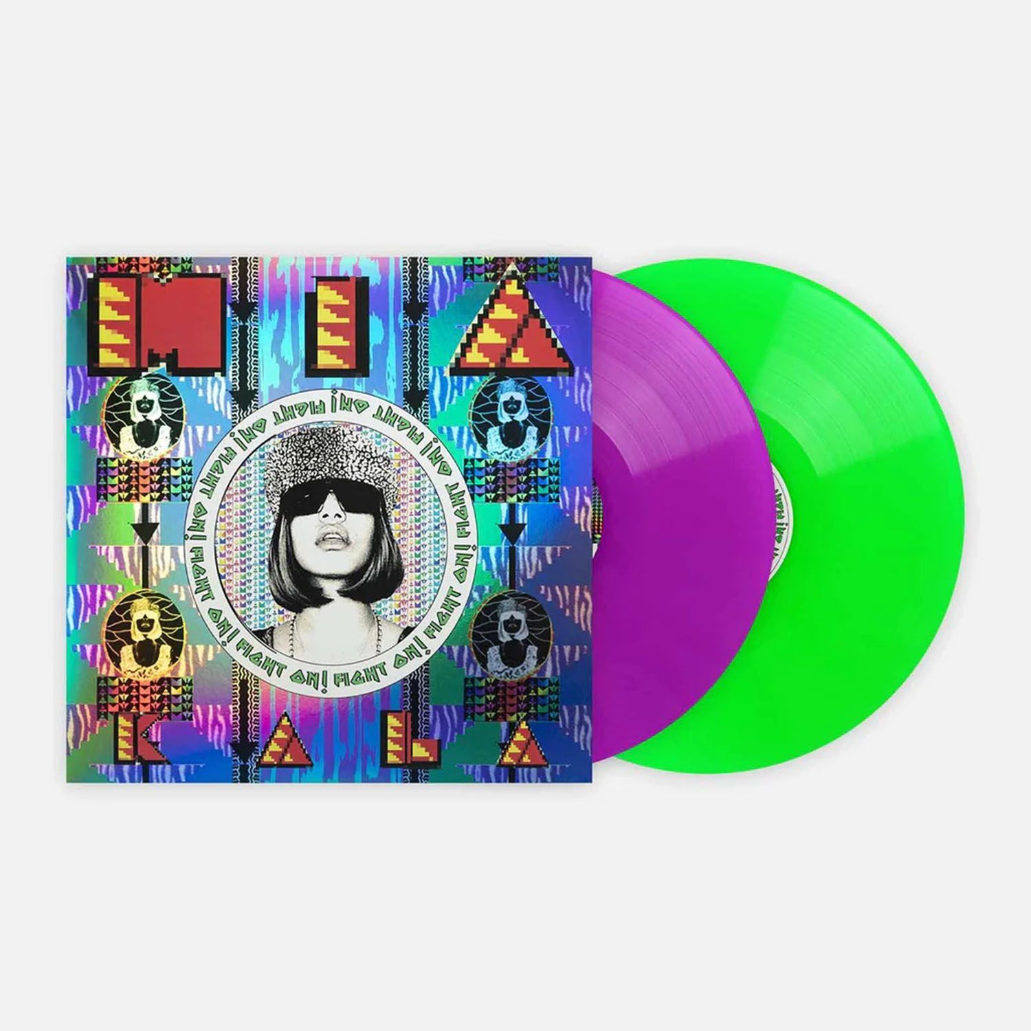 Виниловая Пластинка M.I.A. - Kala 2 x Vinyl, LP, 45 RPM, Purple / Green Neon