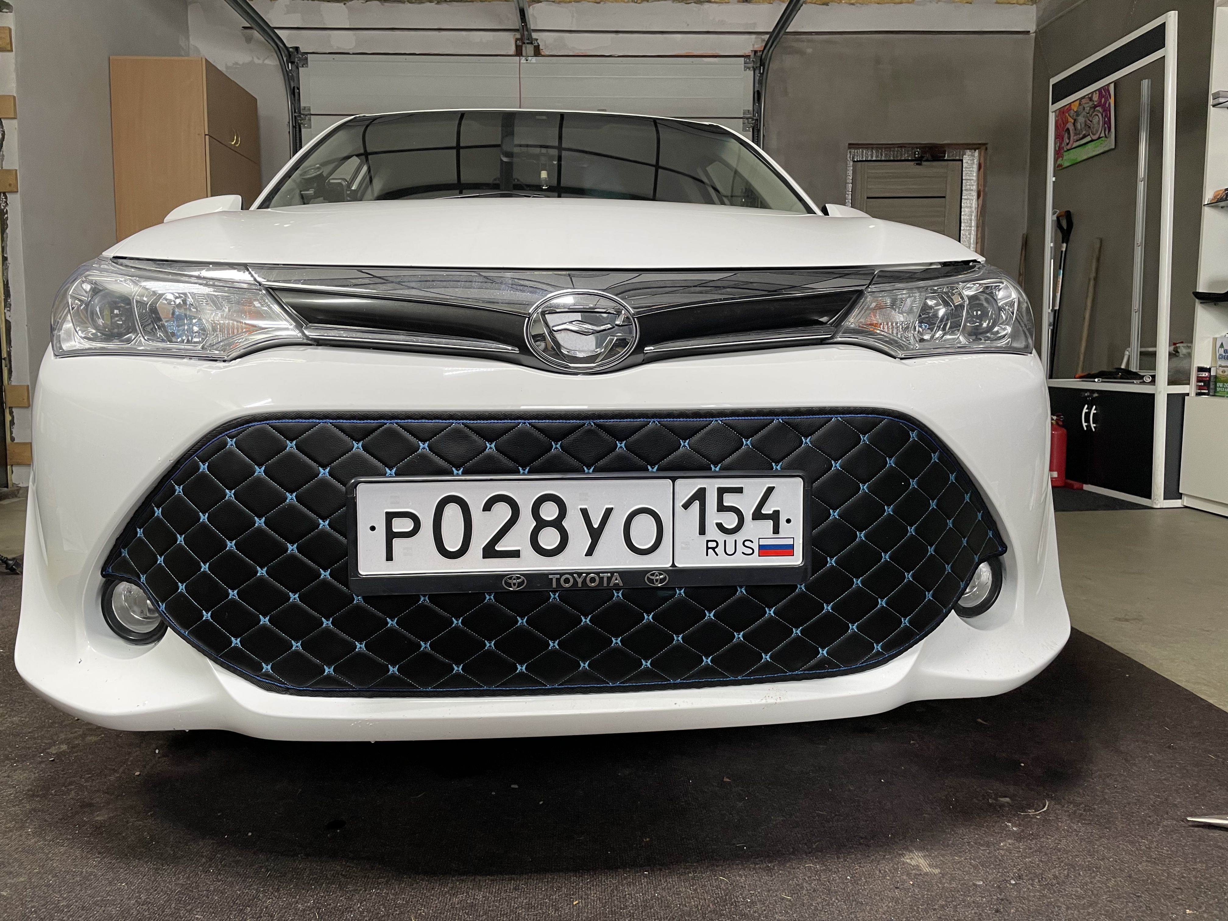 УтеплительрешеткирадиатораибампераToyotaCorollaFielder/AxioЕ1602015-20173поколение,рестайлинг