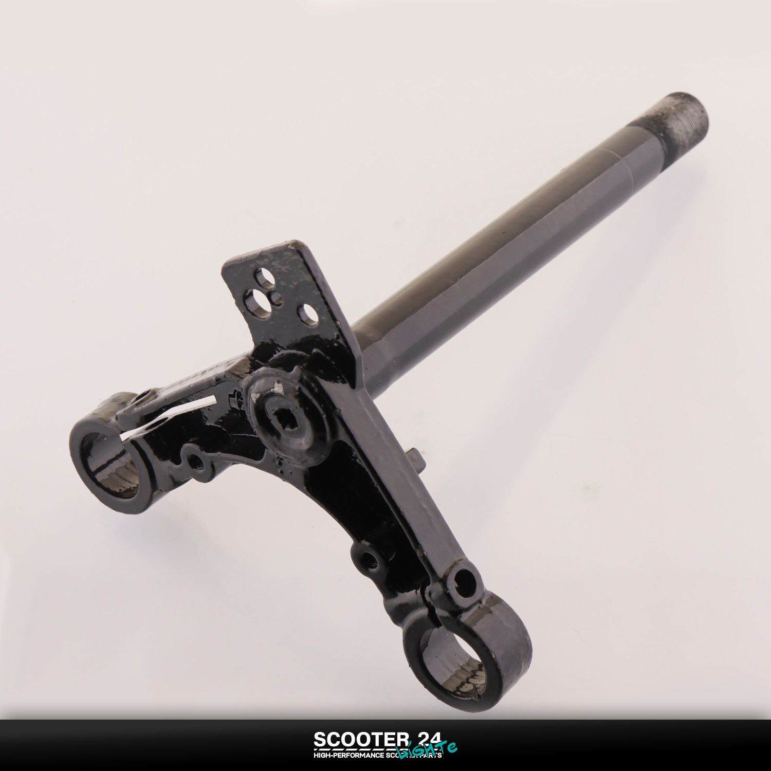 Траверса на мопед под перья Delta (под шток 25 мм) Дельта рулевая колонка