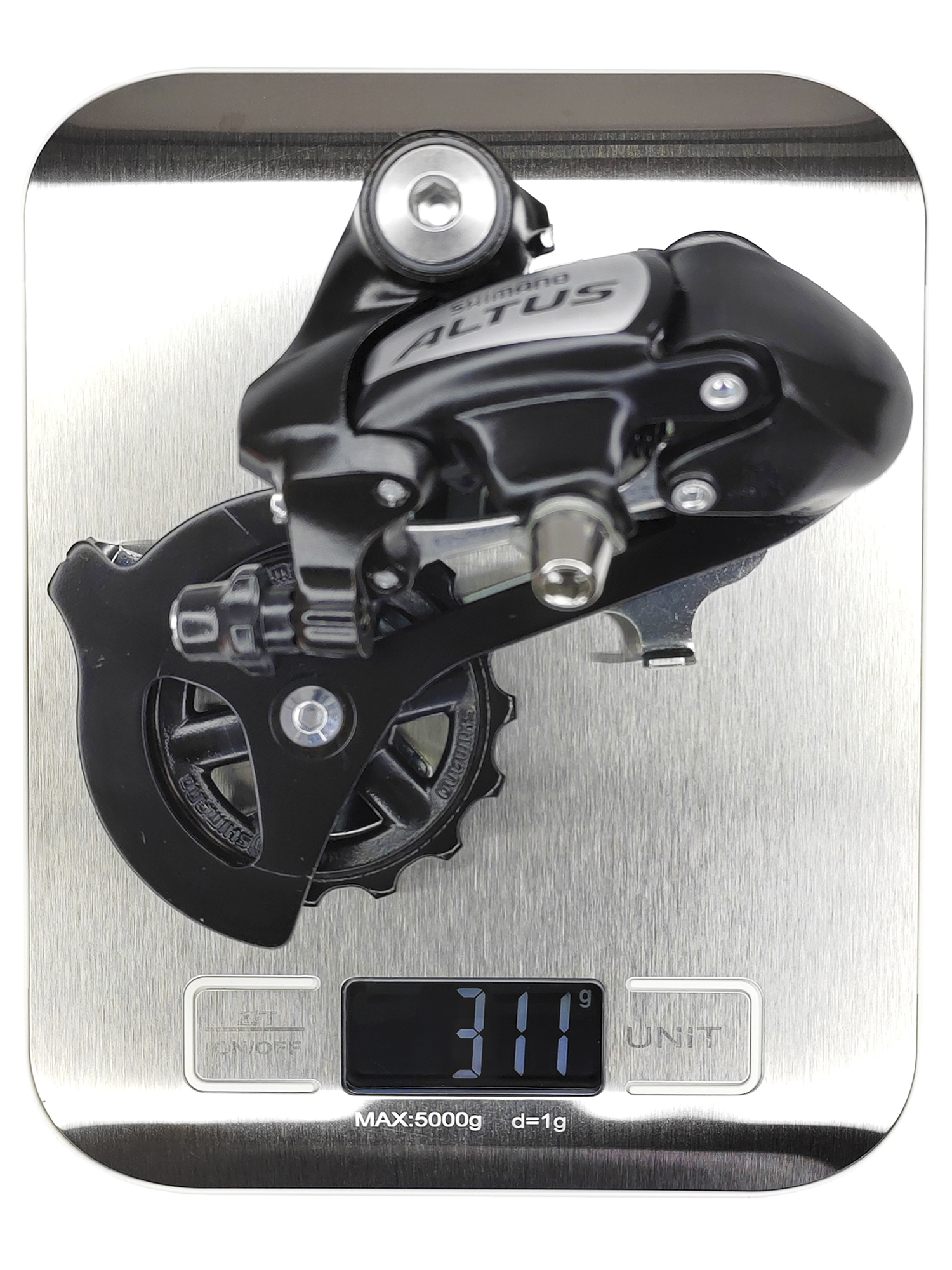 Shimano Переключатель задний для велосипеда RD-M310, серия Altus, 7-8 скоростей, крепление на петух (болт), черный — Товары для велоспорта — фото 7