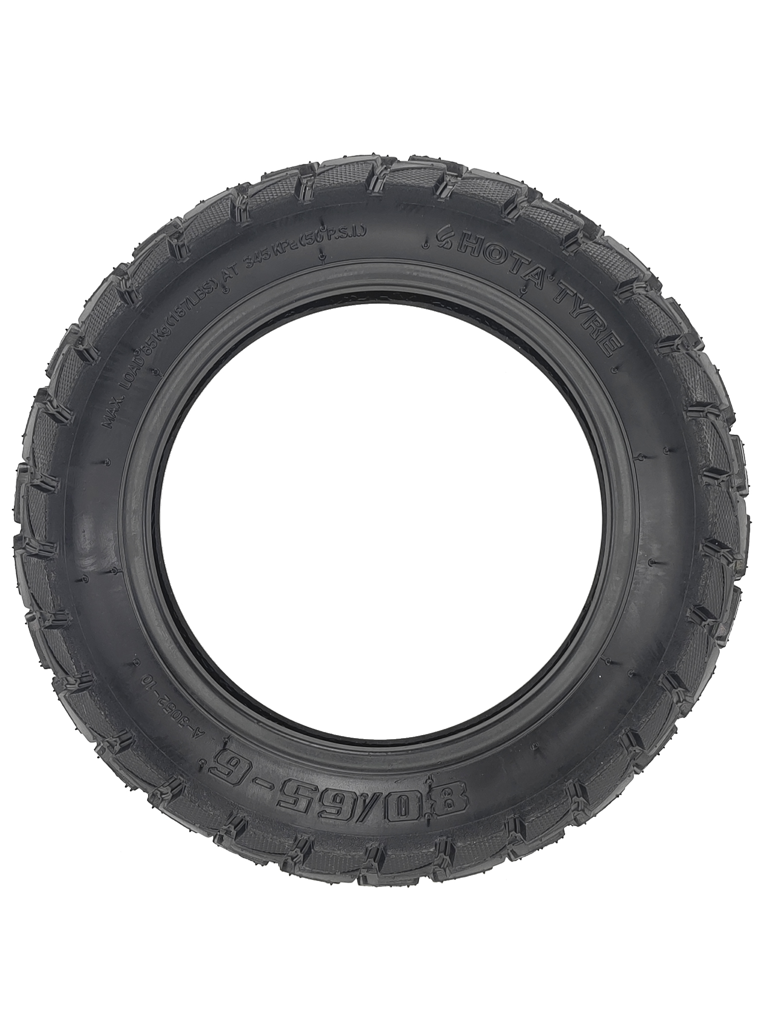 HOTA A-3052, 80/65-6, внедорожная покрышка для электросамоката Kugoo G1, M4, M4 Pro — ЗИП для роликов, самокатов, скейтбордов — фото 2