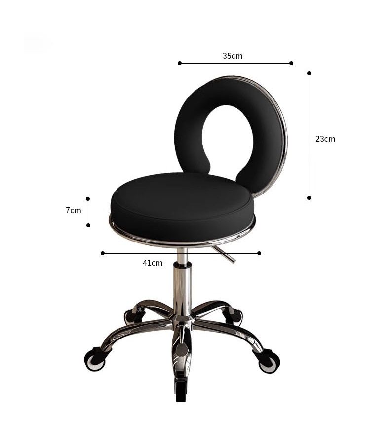 ANNICA Табурет для отдыха в сфере красоты/маникюра, серый.(图12)