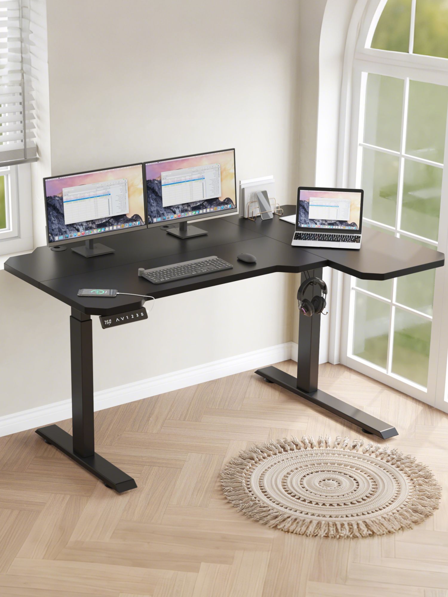 Стол компьютерный с подъемным механизмом GEEKRIG 1SJ01171