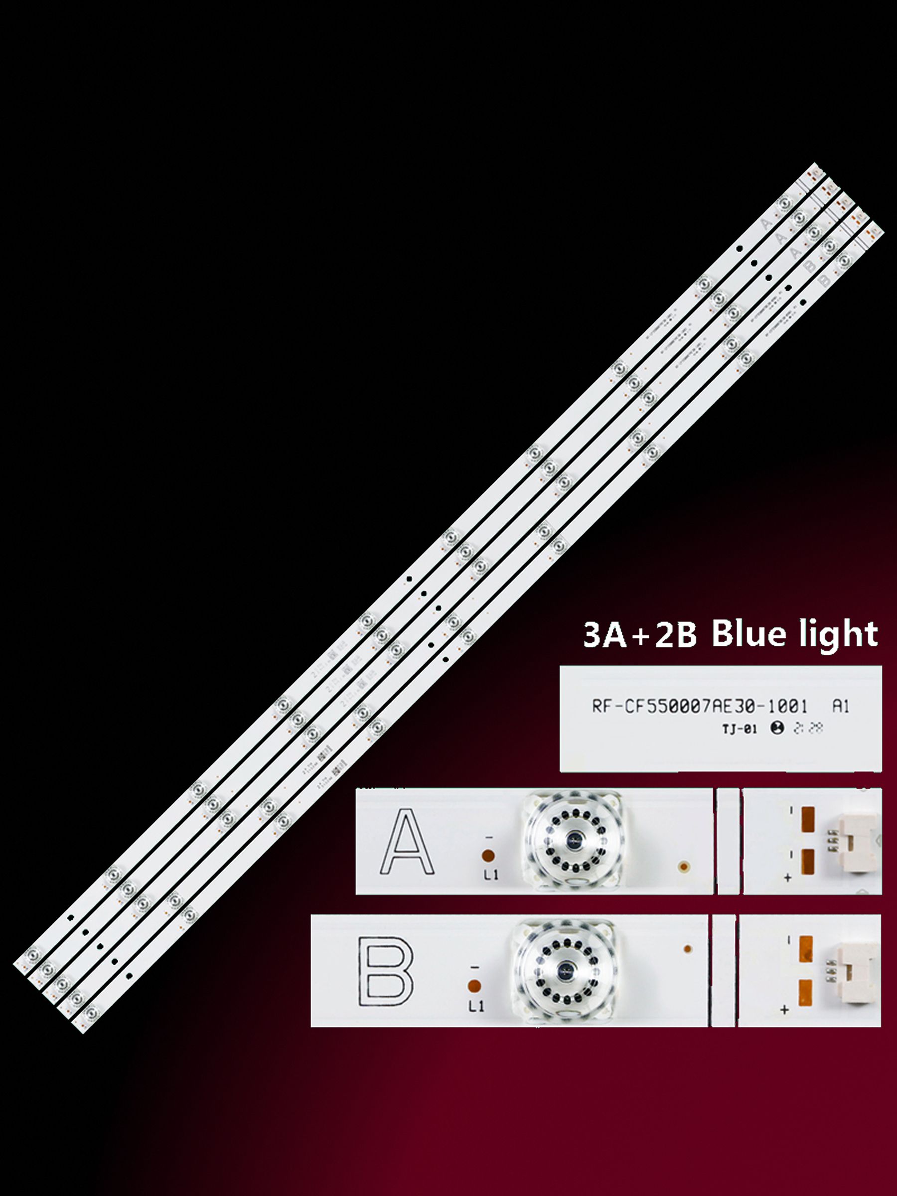 Подсветка для DAEWOO D55DH55UQNS, D55DM55UQPNS; RF-CF550007AE30-1001; RF-CF550007BE30-0901 (BLUE LIGHT)